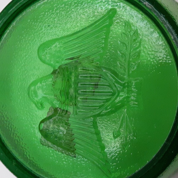 Vintage Kanawha Glass Company W Virginia Eagle Spoon Rest - Picture 4 of 6